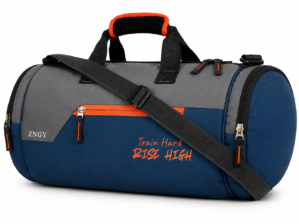 ZNGY Cross Training Duffel Bag - Grey & Blue